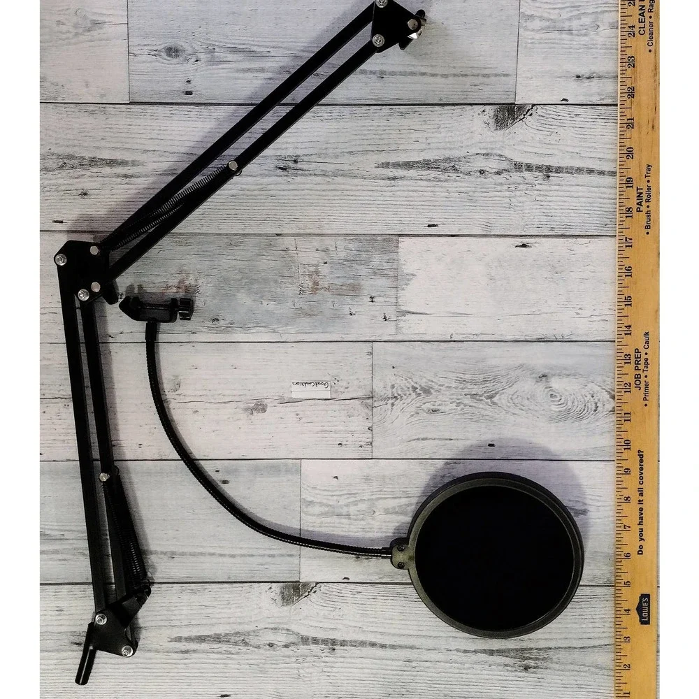 Neewer Scissor Arm & Mic Filter. As Is & As Shown! Black!